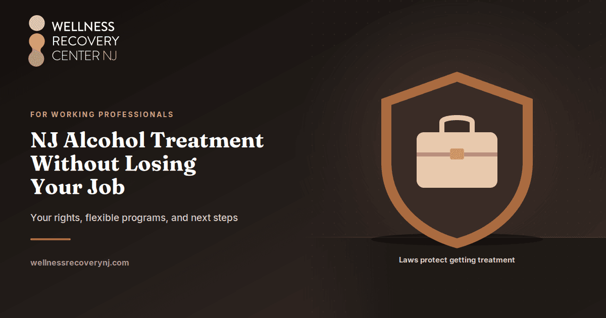 NJ Alcohol Treatment for Working Professionals: Can You Get Help Without Losing Your Job?